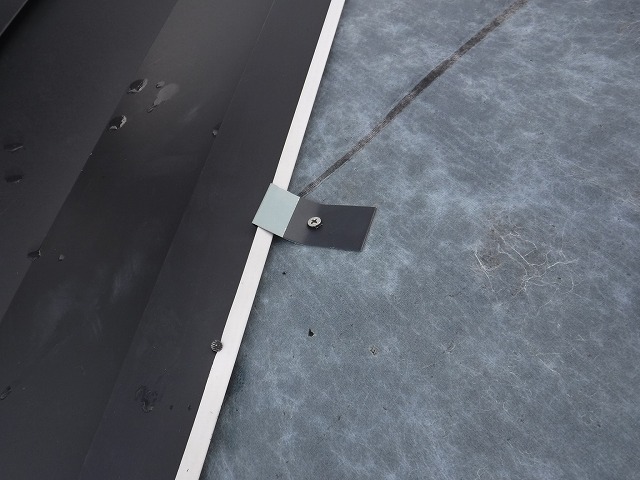 ガルバリウムの施工